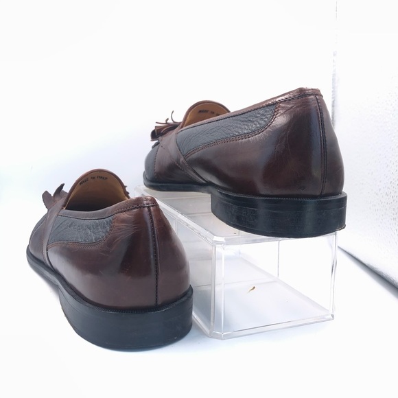 Johnston & Murphy Brown Gun Metal Gray Loafer 11M main image 5